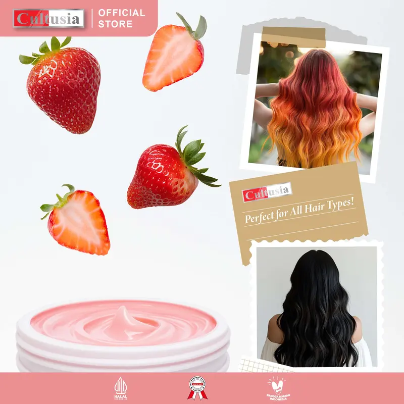 Cultusia Creambath Strawberry 250ml 2
