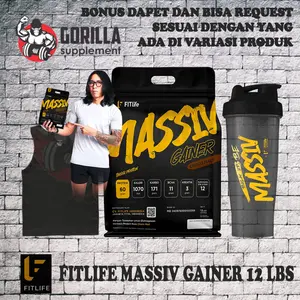 FITLIFE MASSIV MASS 12lbs New Suplemen Fitness