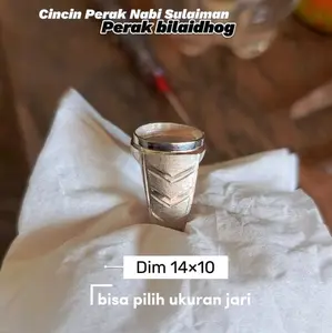 Cincin perak pria 675 Ring akik simple minimalis,dim kantoran Elegan baru