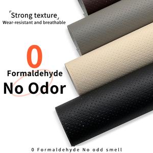 Self-adhesive perforated leather can be used to repair all kinds of furniture and has good breathability, wear resistance and scratch resistance