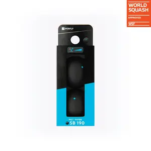 Decathlon Perfly Bola Squash Sb 190 Titik Biru Kemasan Isi 2 - 8649080