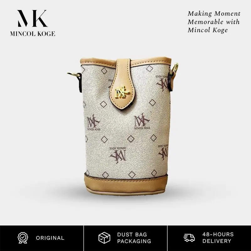 【MINCOL KOGE】Stopia Bags - Tas Selempang Wanita, PU Leather (7878)