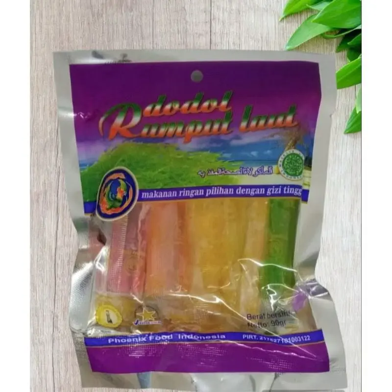 [Halal] Kinjo Jelly Candy Dodol Rumput Laut 90g 5