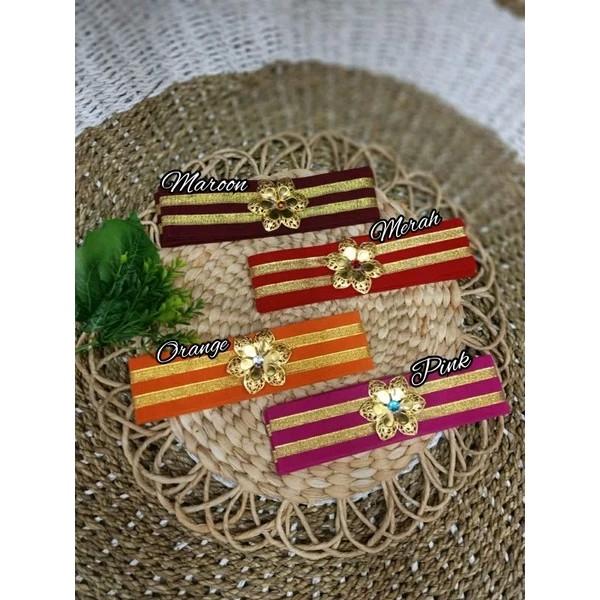 Slendang obi bludru set bros| Slendang free bros Dewasa Anak Selendang 3