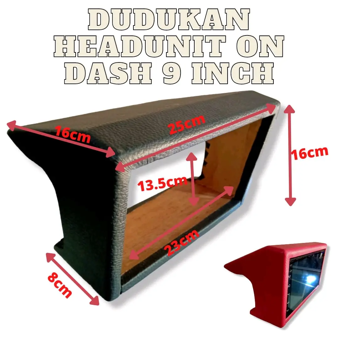 dudukan headunit on dash dudukan headunit Android 7 inch 9 inch 10 inch L300