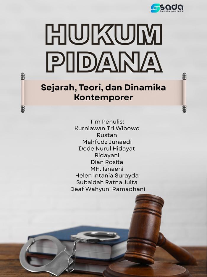 Gambar Hukum Pidana: Sejarah, Teori, dan Dinamika Kontemporer dari Store Sada Kurnia Kab. Serang Tokopedia