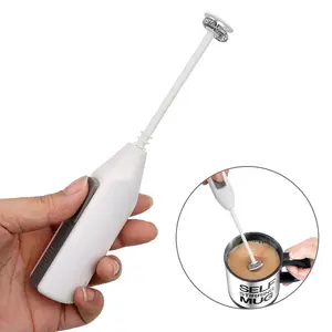 Hand Mixer Mini Pengocok Telur Kopi Milk Frother Battery One Two Cups