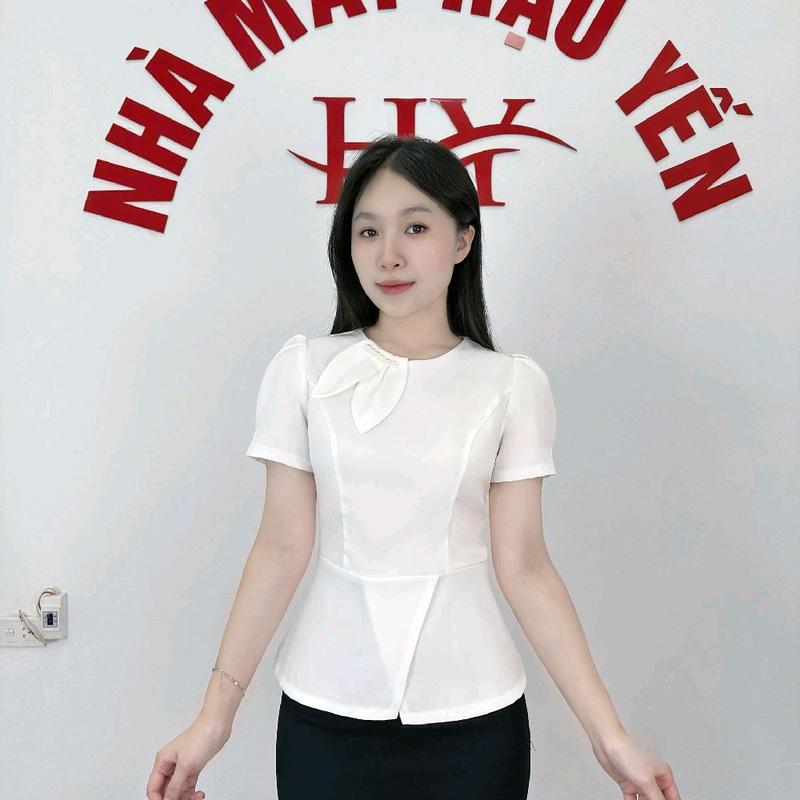  Áo thiết kế v7chất liệu chéo thái có độ co dãn 