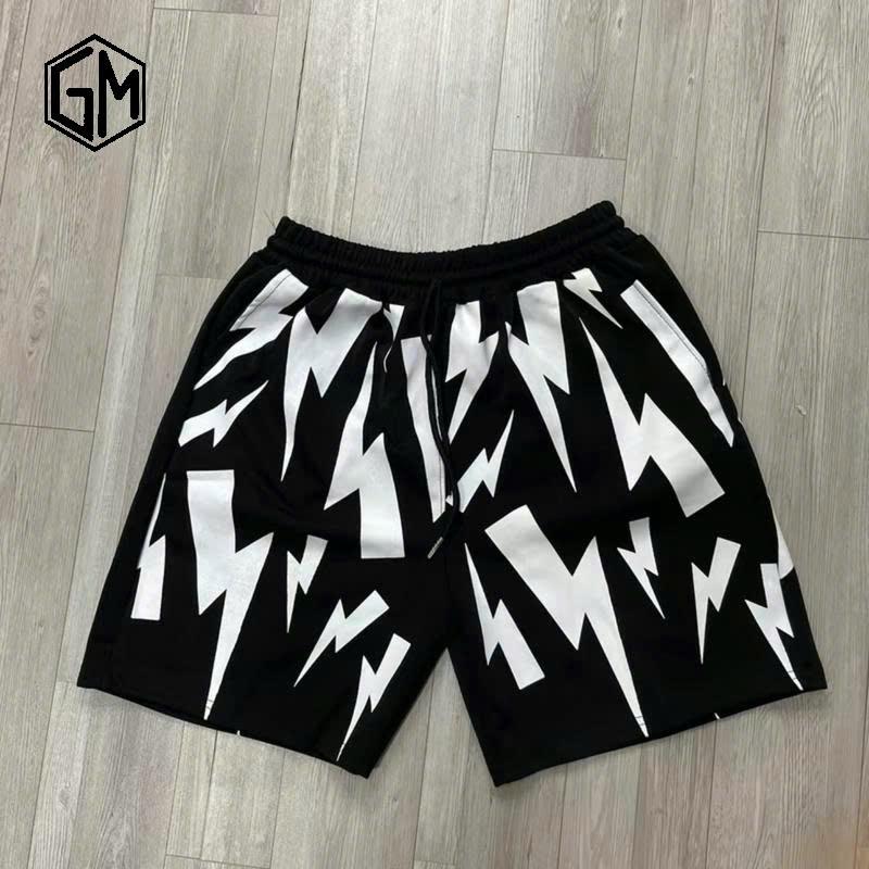 Quần Đùi nam gió in hoạ tiết đu lịch Đi biển