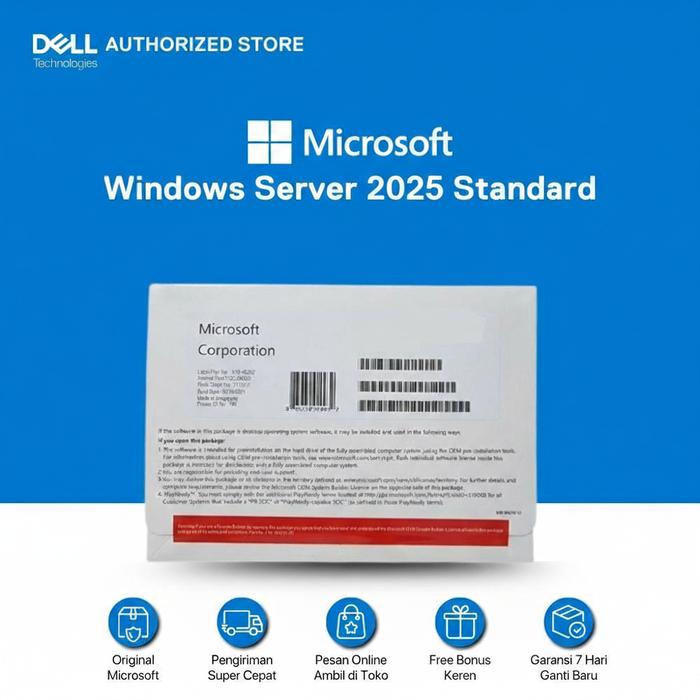 Promo Microsoft Windows Server 2025 Standard 64Bit Cicil 0% 3x ...
