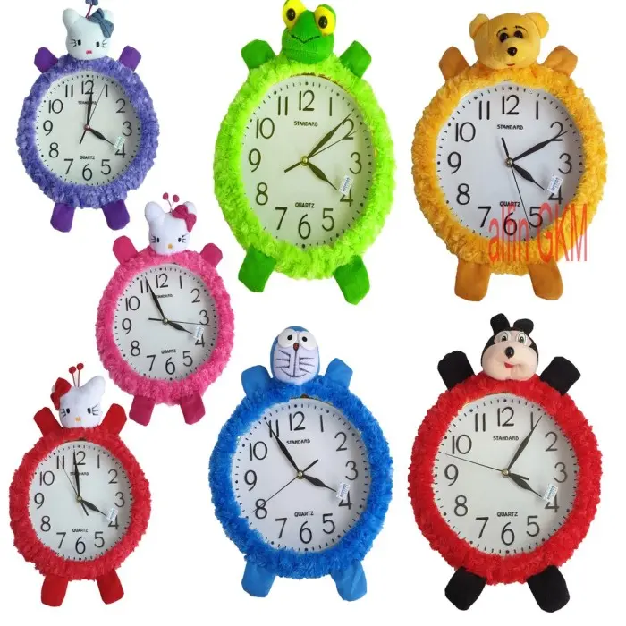 Bando Jam Dinding / Sarung Jam Dinding Karakter Kartun Lucu