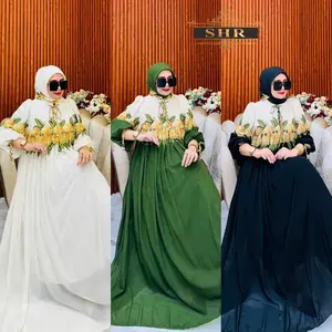 NEW SHR MIDI DRESS CERUTY FULL PURING ORI SHR 100%