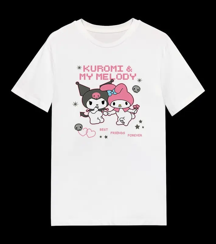 kaos cewek cowok couple keluarga kuromi cinnamoroll 5