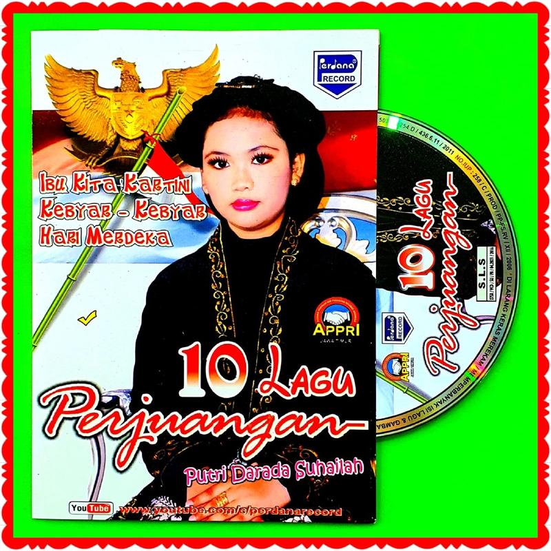 KASET CD VCD ORIGINAL VIDEO MUSIK LAGU PERJUANGAN-LAGU WAJIB NASIONAL ...