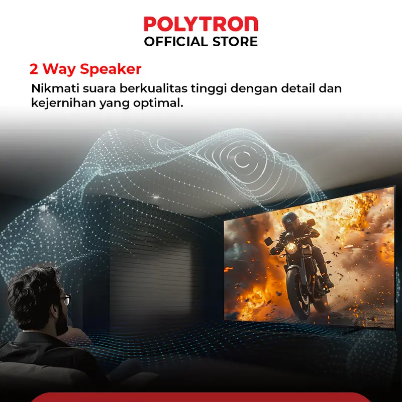 POLYTRON Smart Cinemax EQLED 50 Inch PLD 50QG9059 4