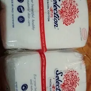 Selection Kapas Facial Cotton 100% Cotton 35gr 50gr 75gr Tanpa Bahan Pewangi