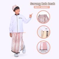 Gambar SARUNG ROK INSTAN ANAK - Motif Songket ORIZANO Muslim Katun - MAROON, M dari Orizano Fashion Kota Surabaya 1 Tokopedia
