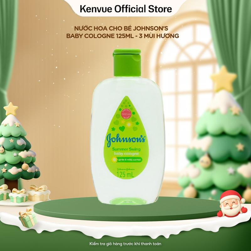  Nước Hoa Cho Bé Johnson's Baby Cologne 125ml - 3 mùi hương 