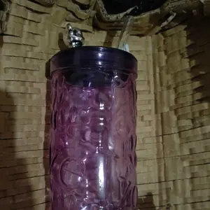 [COD] Gelas Kaca 330ml/ Tumbler Kaca Aesthetic/ Bear Lid Glass/ Gelas Kaca Borosilicate Tinggi/ Cangkir Minuman/ Cangkir Kopi