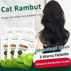 Apple pewarna rambut Coffee - 5bungkus bubble hair dye cream