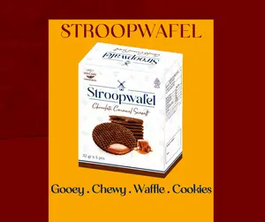 choco caramel sea salt stroopwafel isi 5pcs