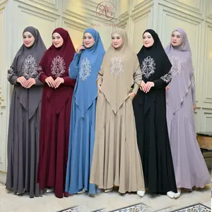 Eid Safiyah Syar’i - Premium by Ayou Mizzura bahan Tamarera anti UV