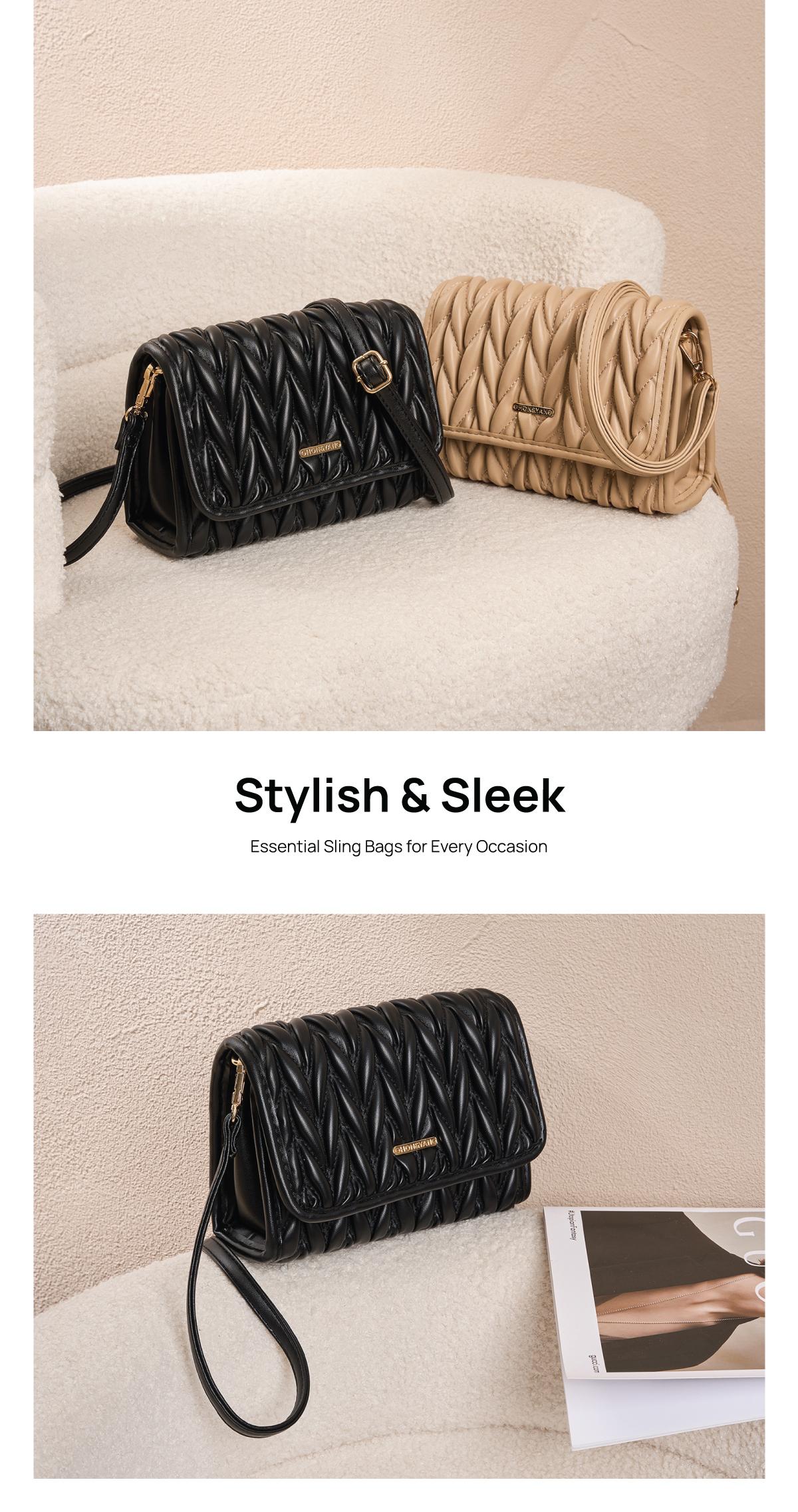 [BEST] Tas Selempang Wanita Kulit Sling Bag - Disha