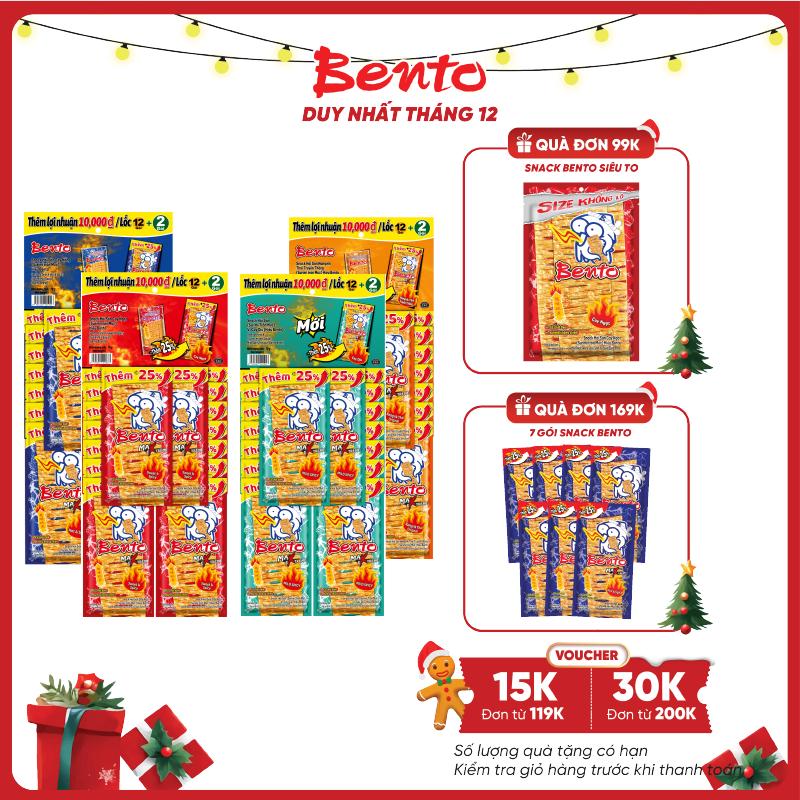  Combo Gói Snack Mực Tẩm Gia Vị Bento Gói Nhỏ  5G Gói  