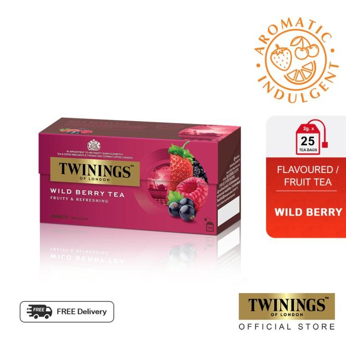 Promo Twinings Teh Hitam Celup Wild Berry Tea 25x2g - Jakarta Timur ...