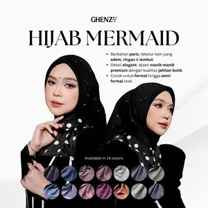 GStyle Hijab mermaid | Hijab Paris Beaded | Hijab manik manik