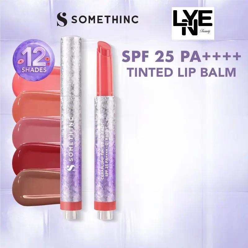 SOMETHINC Ceraplump Tinted Lip Balm SPF25 PA++++ Lip Tint Tahan Lama Lipstick Lipgloss Bibir 6