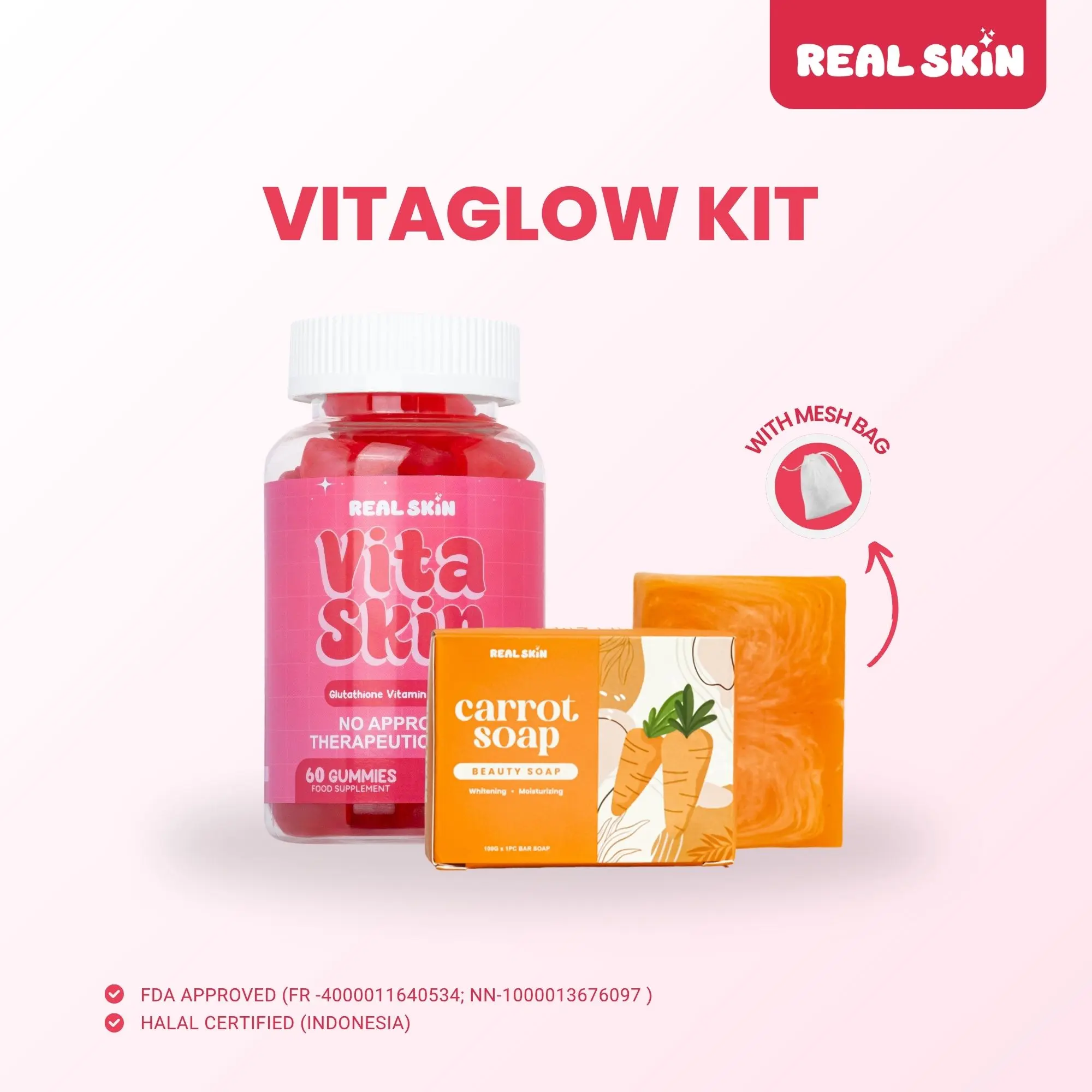 Real Skin Vita Glow Kit