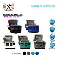 Gambar ONGLAI RGB-01 KAMERA MICROSCOPE  WARNA BLACK / WHITE / GREEN / BLUE / GREY 1/1.8 60FPS ORIGINAL HDMI ORIGINAL - Kamera Microscope Lampu RGB - Black - Hitam dari future store Kota Tangerang 1 Tokopedia