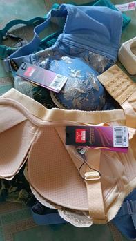 Product Review of [ isi 3 pcs ] OBRAL BRA WANITA MURAH Bra Penutup Lemak Tanpa Kawat Cup B Size 32-38 Kait 4 Busa Tipis art 8167 Bh Dewasa Kancing Cantik Tanpa kawat peanut Motif from 💫**a m** 2