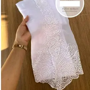 OBRAL SEBAGIAN! Kain Kebaya Bordir Motif Kerawang Merak