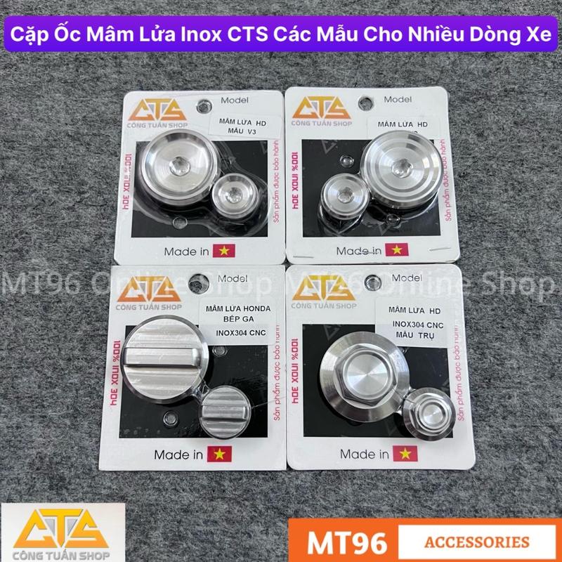 Ốc Mâm Lửa Salaya Inox CTS Cho Nhiều Dòng Xe