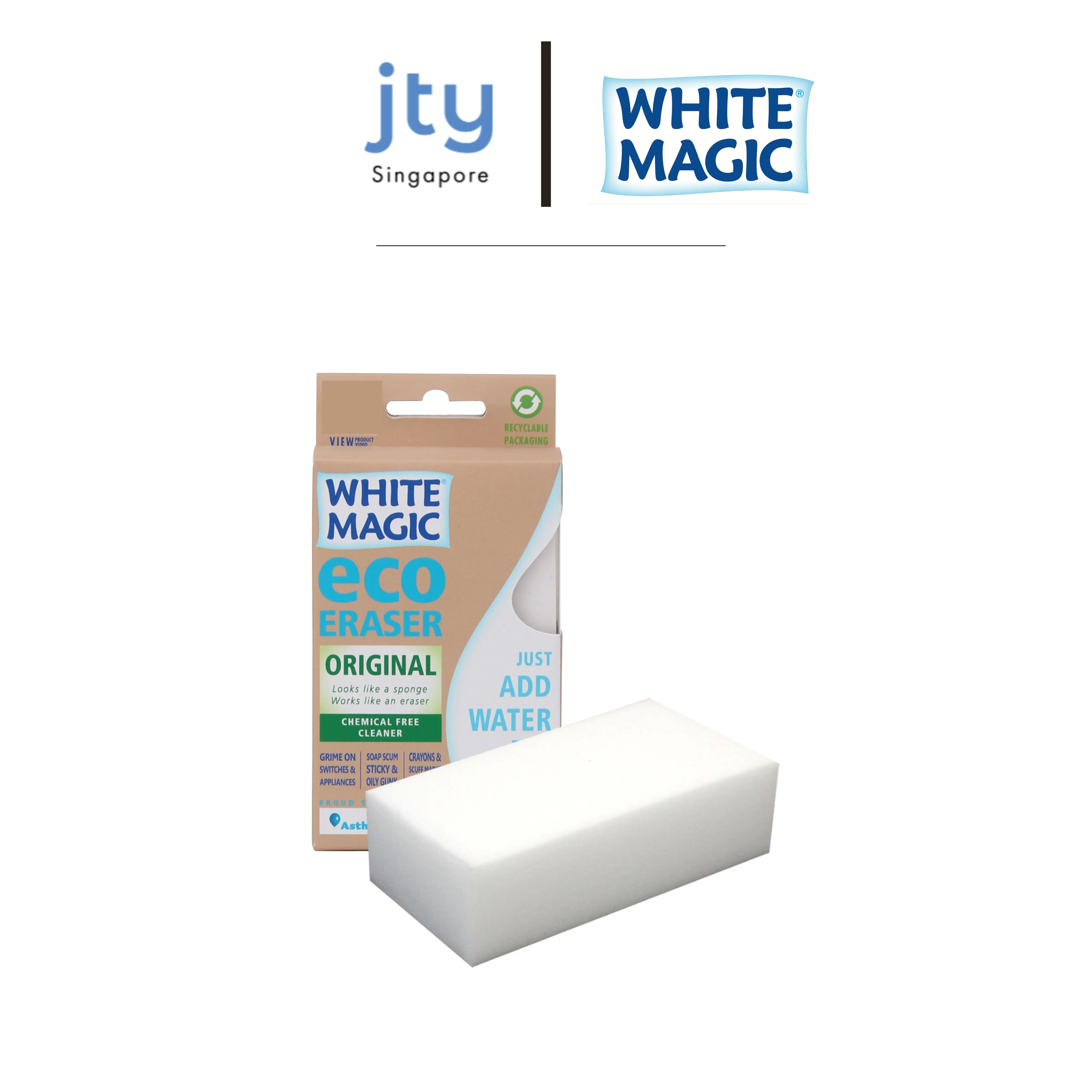 White Magic Standard Eraser Sponge