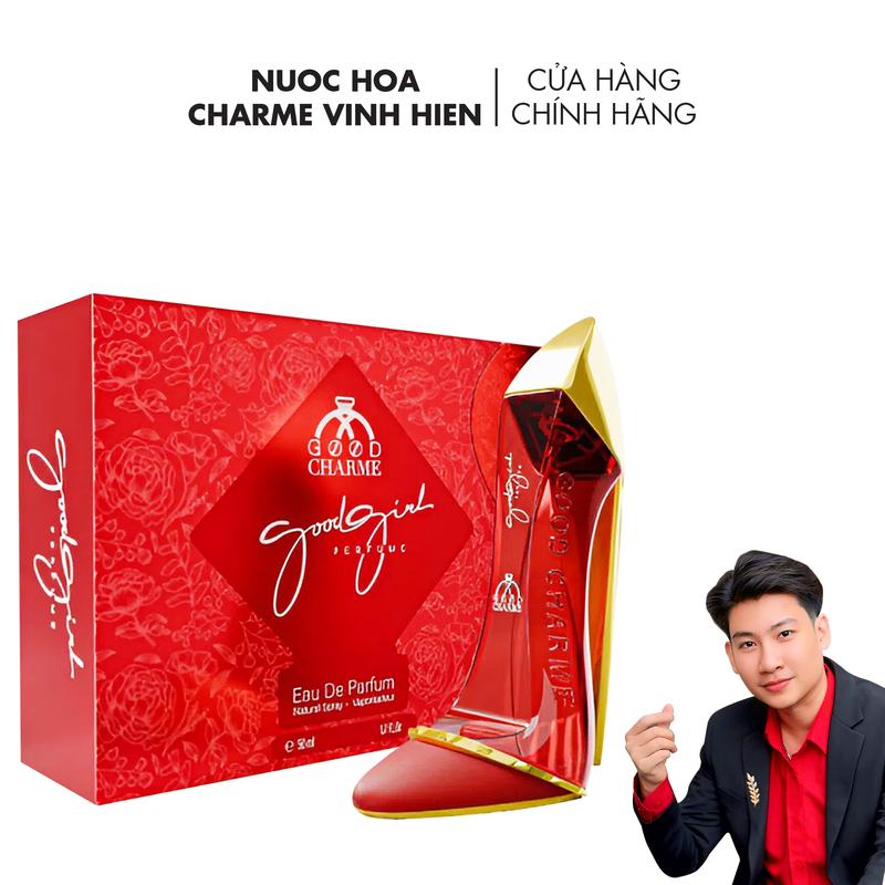 Nước Hoa Good Charme Good Girl Đỏ 50ml - Cosmetic Xịt Thơm Women - H R V E