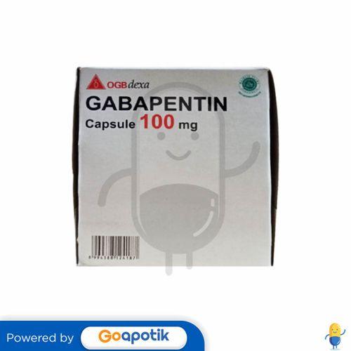 GABAPENTIN OGB DEXA MEDICA 100 MG BOX 100 KAPSUL
