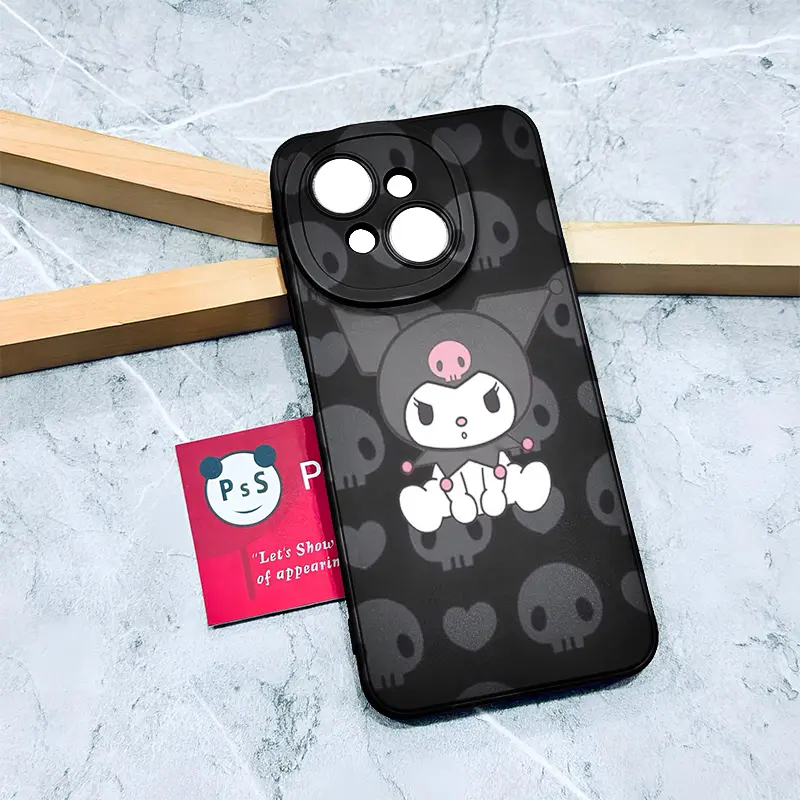 Casing Hp Untuk Tecno Spark Go 1 Baru Gambar Kuromi - Case Lucu - Pelindung Ponsel - Transparan -  Softcase - SP4