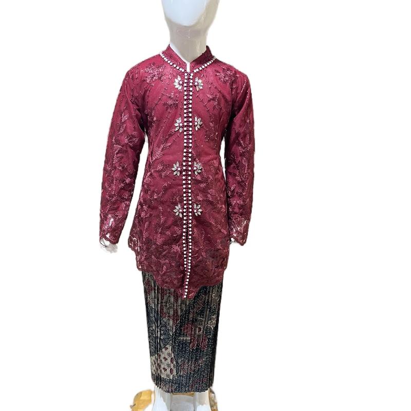 KEBAYA ANAK MODEL ENCIM PAYET / KEBAYA ANAK MODREN / SETELAN KEBAYA ANAK / SETELAN KEBAYA PESTA ANAK 0