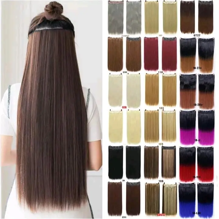 Hairclip Sintetis Rambut Sambung - Model Terbaru