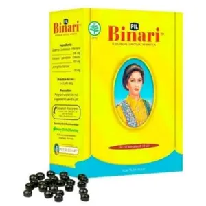 PIL BINARI khusus wanita ( melancarkan haid )