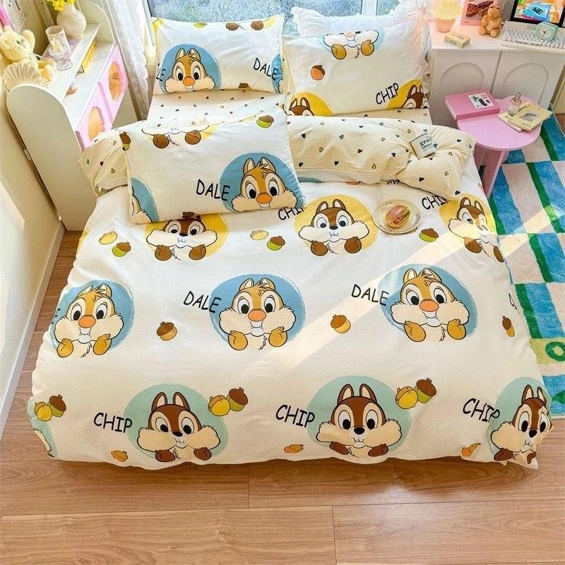 Bộ 3 món ga gối poly cotton m6. m8. hàng loại 1 được chọn màu