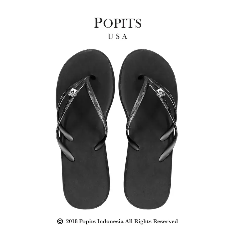 POPITS-Tria Wedge-5cm-Basic-Original-Sandal Wanita 3