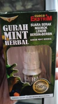 Product Review of Gurah mint serak volume penggacor burung berkicauVitamin suplemen burung berkicau from D**y C**n 1