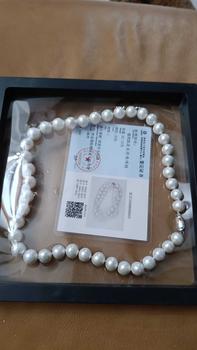 Product Review of HH 9-11mm Freshwater Pearl White Full String Necklace  SKU:XM-073 from b** 0