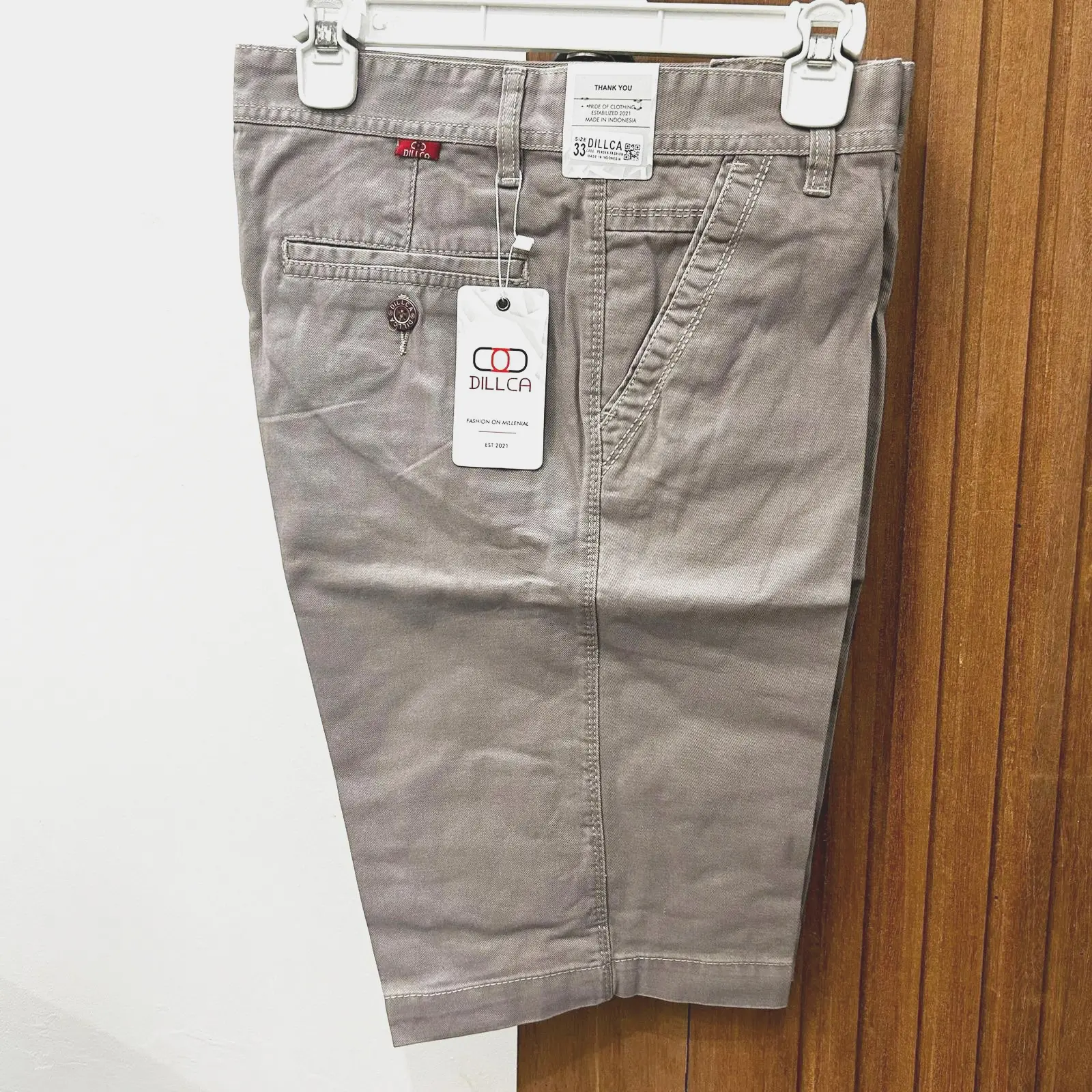 TERBARU Dillca Celana Kanvas Pendek cowok casual premium distro dewasa original DILCA