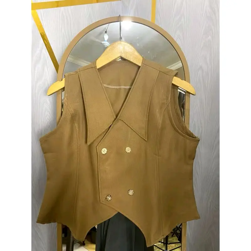 NINA VEST / VEST BASIC WANITA / Vest Semiwol Atasan Wanita Crop EVI Vest Casual 5