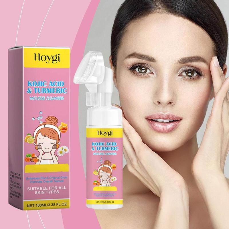 Sữa rửa mặt dạng mousse tẩy tế bào chết làm sáng da với nghệ và axit kojic dành…